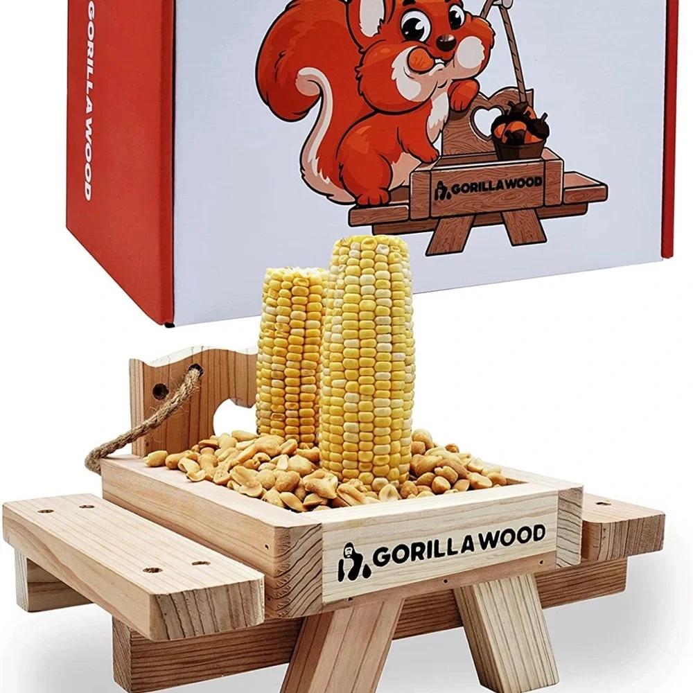 Gorilla Wood Squirrel Feeder